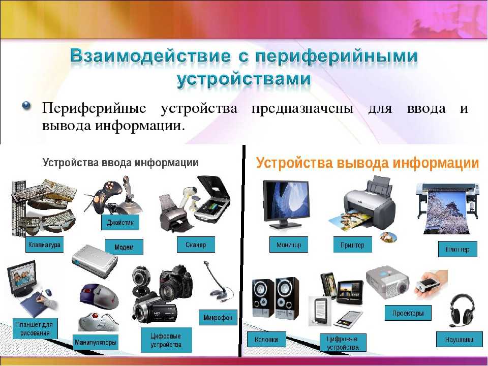 Устройства ввода информации ? характеристики устройств ввода, виды