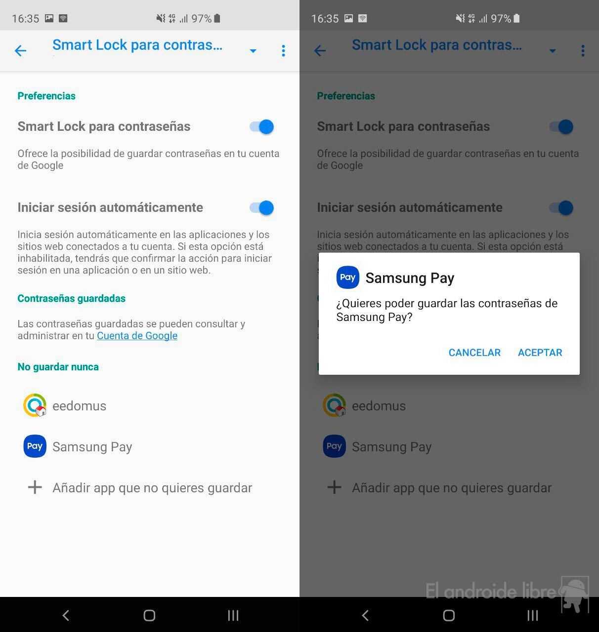 Как отключить smart lock на андроид