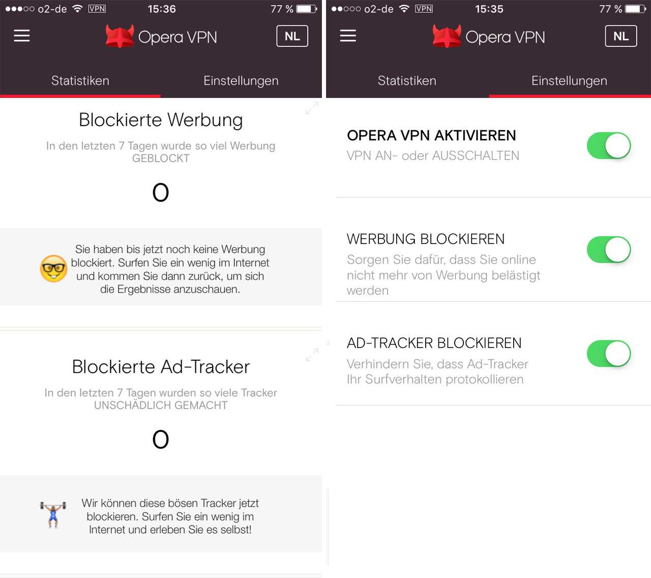 Как включить vpn в opera на ios