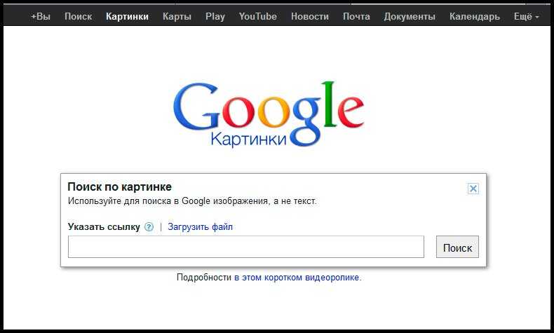 Поиск по картинке в интернете