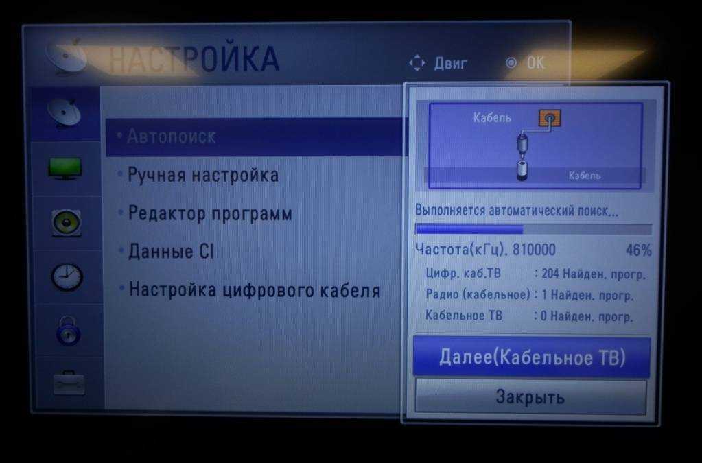 Как настроить цифровое тв на телевизоре samsung, lg, sony и др.?