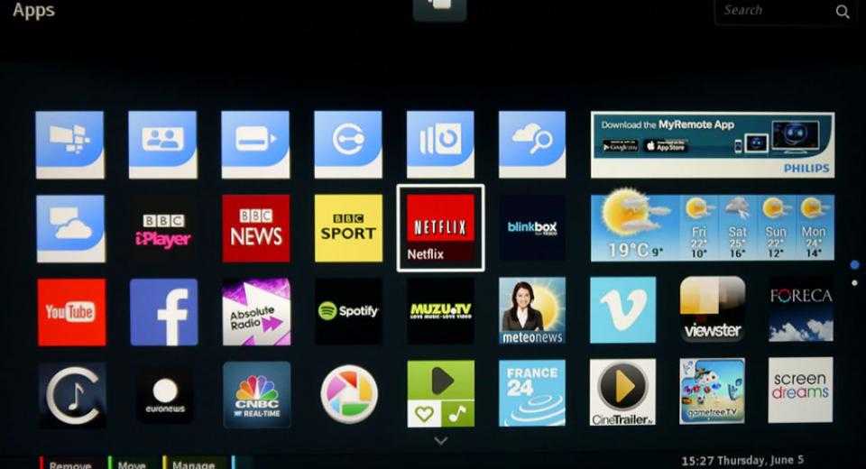 Установка и настройка приложений на телевизор philips smart tv