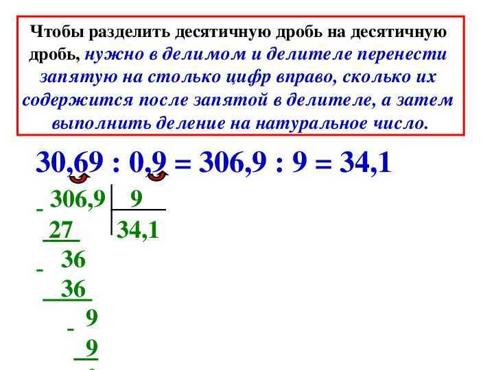 Как перевести десятичную дробь в обыкновенную