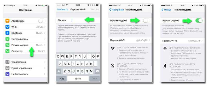 Как раздать интернет с айфона на компьютер и по вай-фай