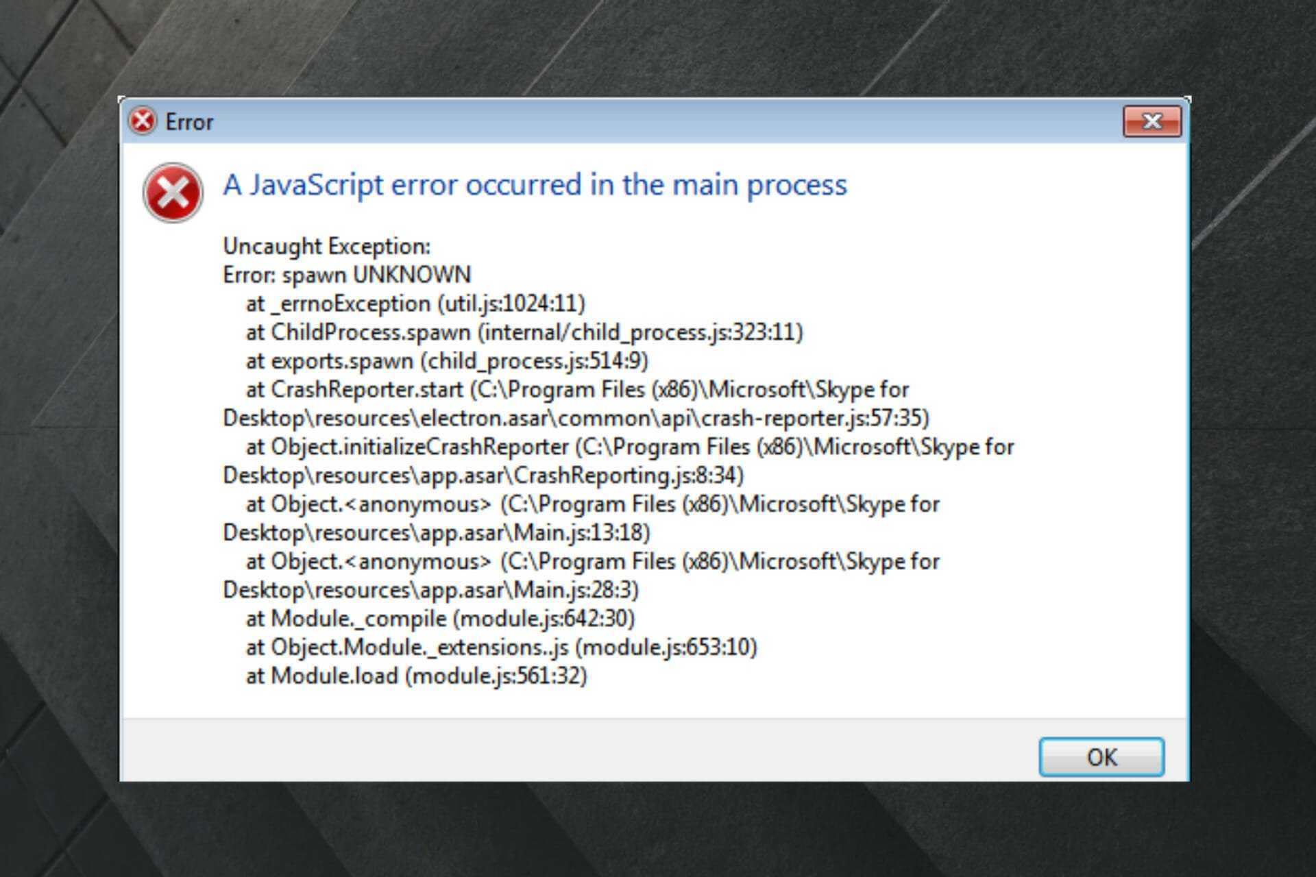 Как исправить ошибку javascript error вконтакте?