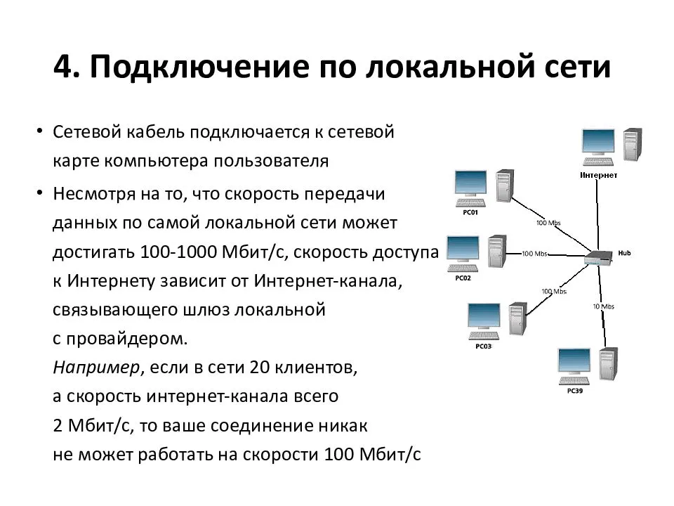Настройка локальной сети windows 7, 8, 10, xp