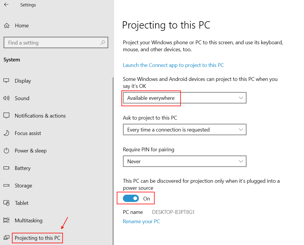 Как настроить miracast (wifi direct) на windows 7