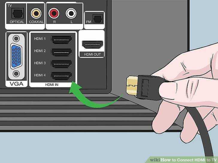 Порядок подключения телевизора к компу и ноутбуку через hdmi. почему не видит изображение и что делать?