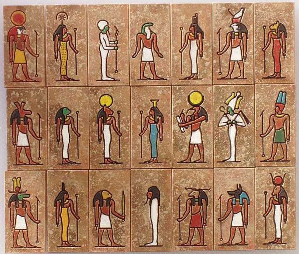 Боги древнего египта: список и описание значения, картинки