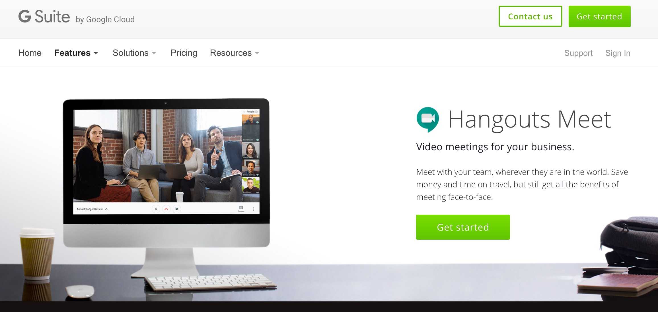 Приложение hangouts