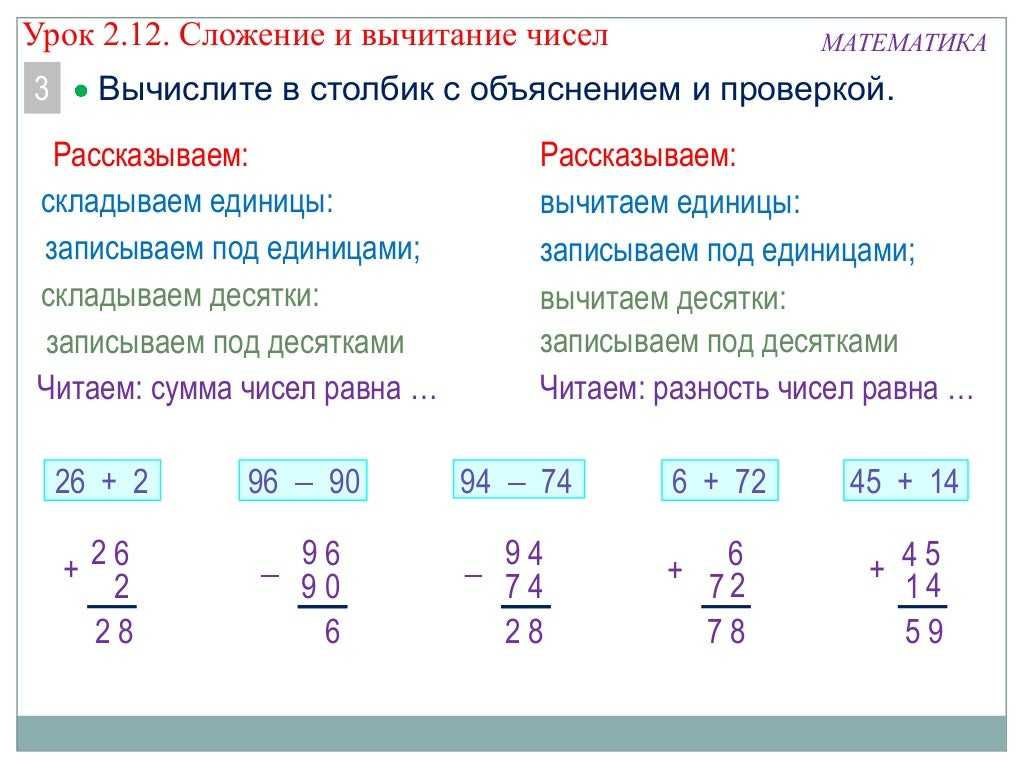 Примеры на вычитание в столбик 4 класс: вычитание столбиком — как правильно? примеры и правила — таловская средняя школа