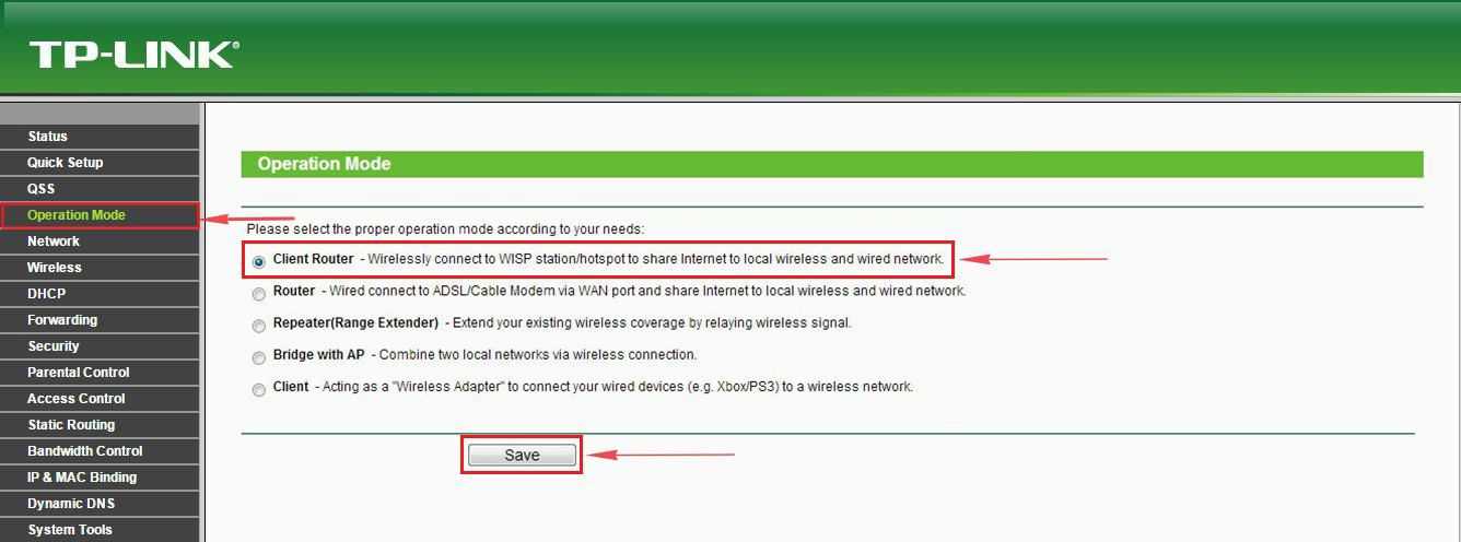 Как настроить роутер в режиме клиента беспроводной сети (wisp ap, wireless isp)в качестве приемника wifi, или беспроводного адаптера