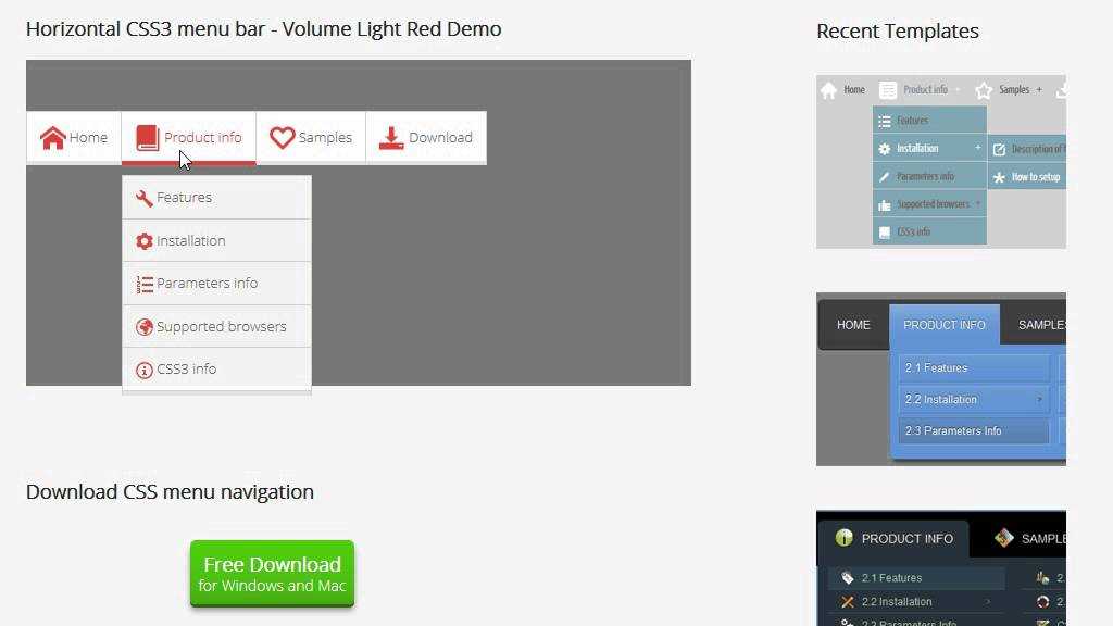 How to create a dropdown menu with css and javascript
