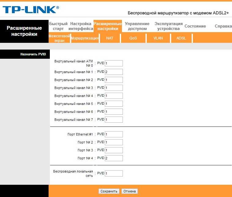 Настройка роутера tp link td w8961n ростелеком