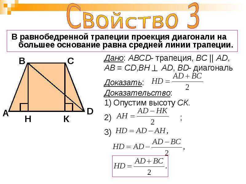 Высота трапеции