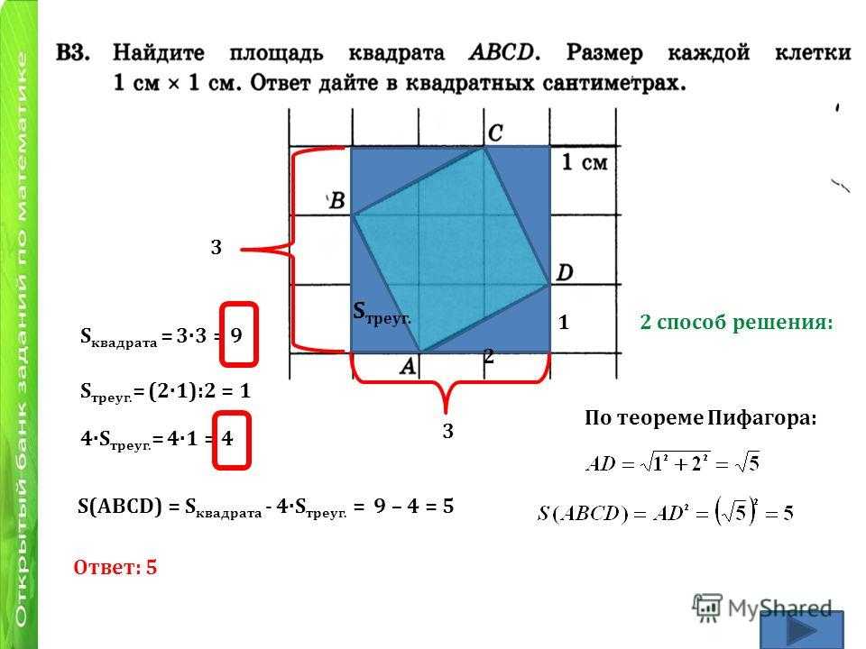 Формулы площадей всех фигур ️ определение в геометрии, единицы измерения