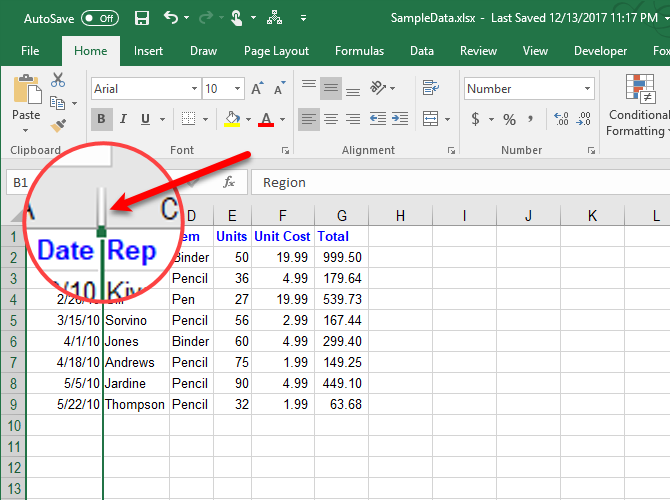 Как скрыть строки или ячейки в excel