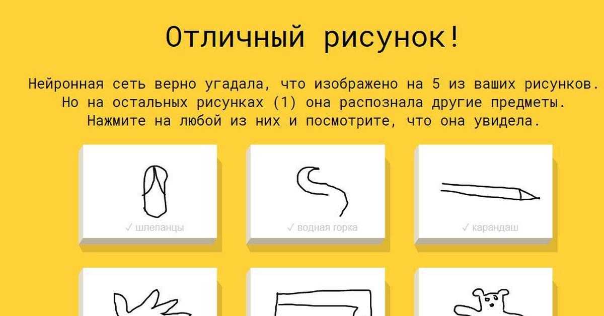 Интересная функция: искусственный интеллект от гугл угадывает рисунок | codernet