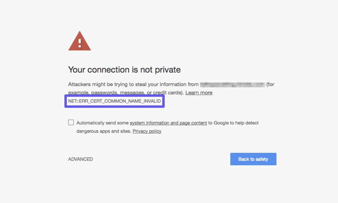 Err certificate transparency required. Err_Cert_common_name_Invalid. Err_Invalid_URL. Err_Cert_Date_Invalid. Err_address_Invalid.