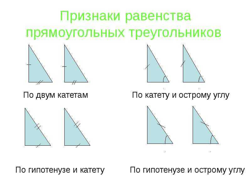 Прямоугольный треугольник