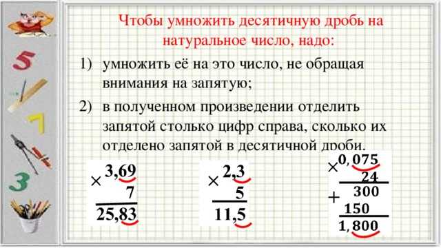 Конспект по математике "десятичная дробь" - учительpro