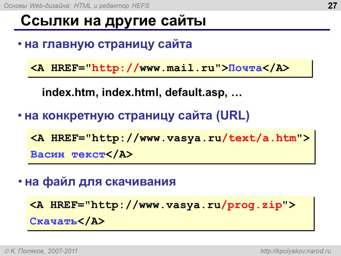 Ru page index html. Тег ссылки в html. URL html. Теги гиперссылок в html. Href html что это.