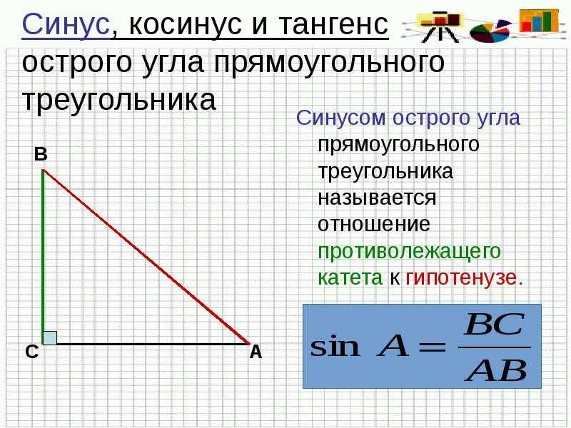 Синус, косинус, тангенс и котангенс в тригонометрии: определения, примеры