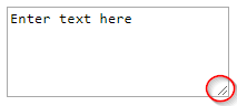 Html textarea запретить растягивание