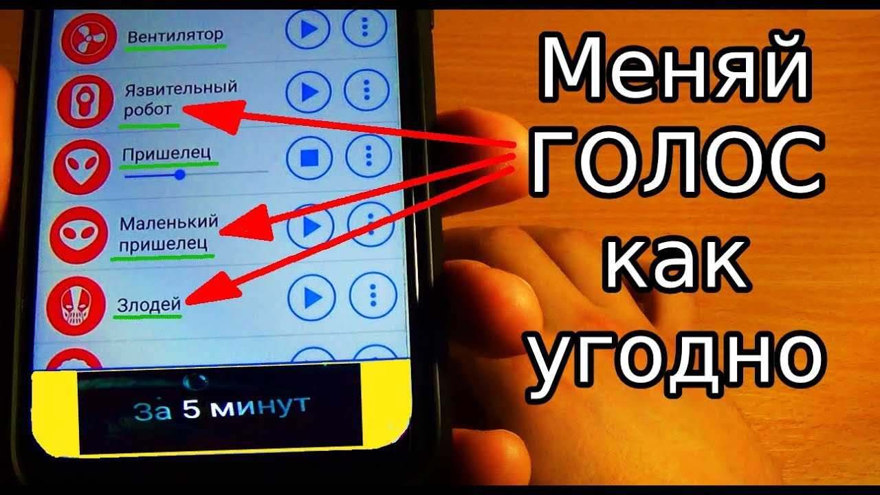 Лучшие мобильные приложения для изменения голоса в видео и телефонных звонках