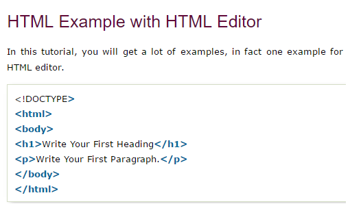 Main vs body html