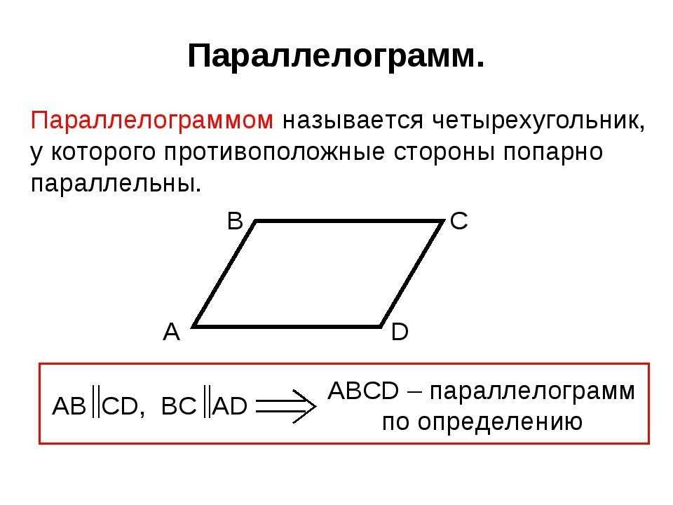 Параллелограмм