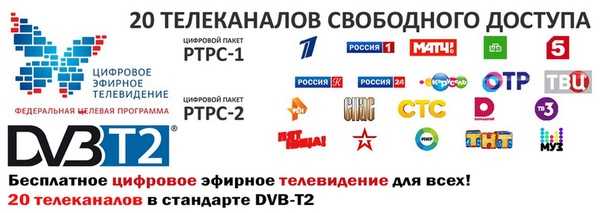 Второй мультиплекс частота вещания и список каналов, настройка и подключение