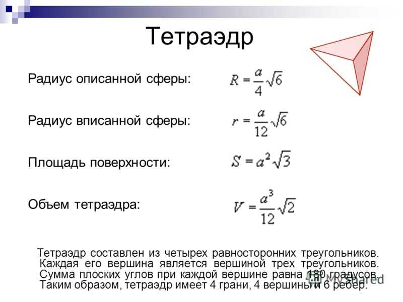 Формулы объема геометрических фигур: как рассчитать. как рассчитать объем емкости различной формы