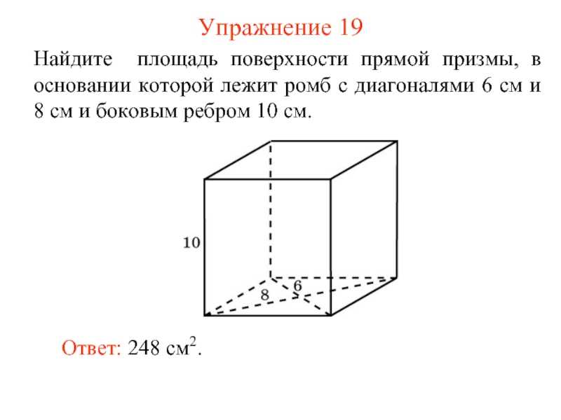 Геометрическая фигура призма: виды, свойства, элементы