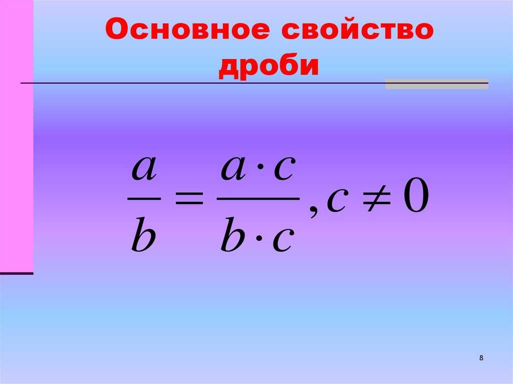 Дроби