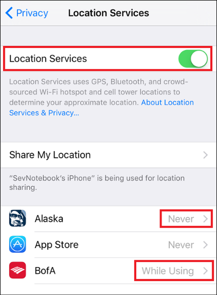 Location services как вирус