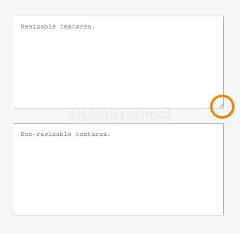 Html textarea запретить растягивание