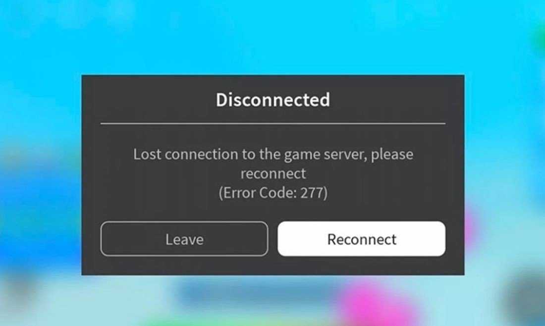 Как исправить ошибку с кодом ошибки 279 или 277 roblox, связанную с подключением к серверу