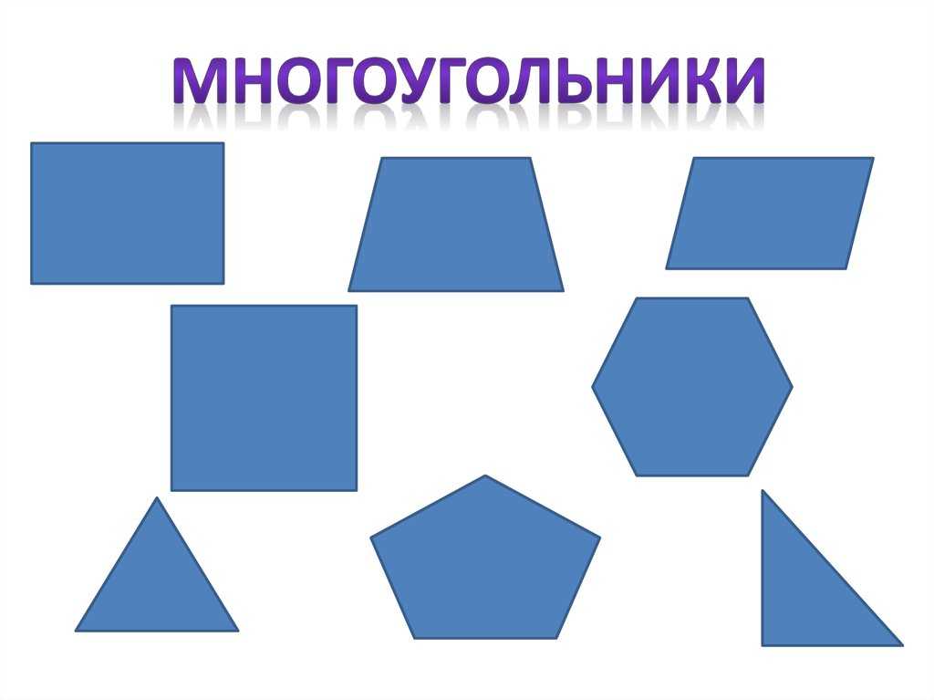 Геометрическая фигура многоугольник